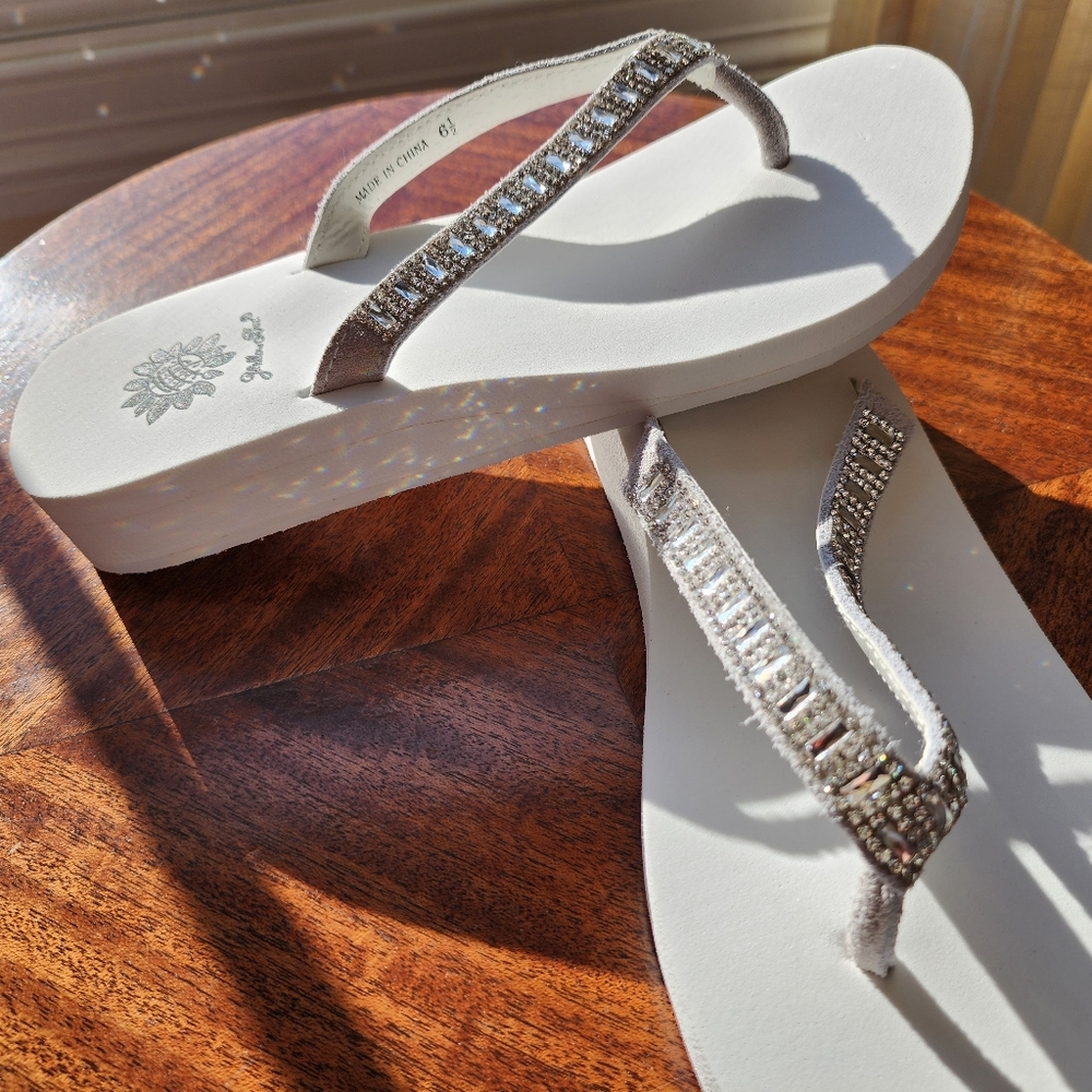 Yellow Box Zemily Rhinestone Sandal - Picture 3 of 5